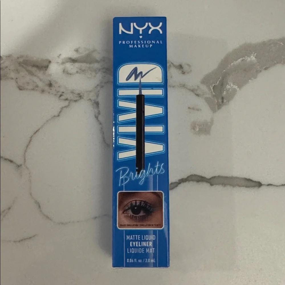 🌸5/$25🌸 NYX vivid matte liquid eyeliner in cobalt crush